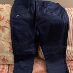 BRAND NEW (with tags) Tinsel Brian Moto Detail Skinny Pant (size 10)